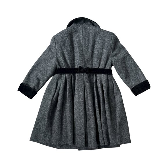 GIRLS WOOL COAT BY ROTHSCHILD - Picture 2 of 7